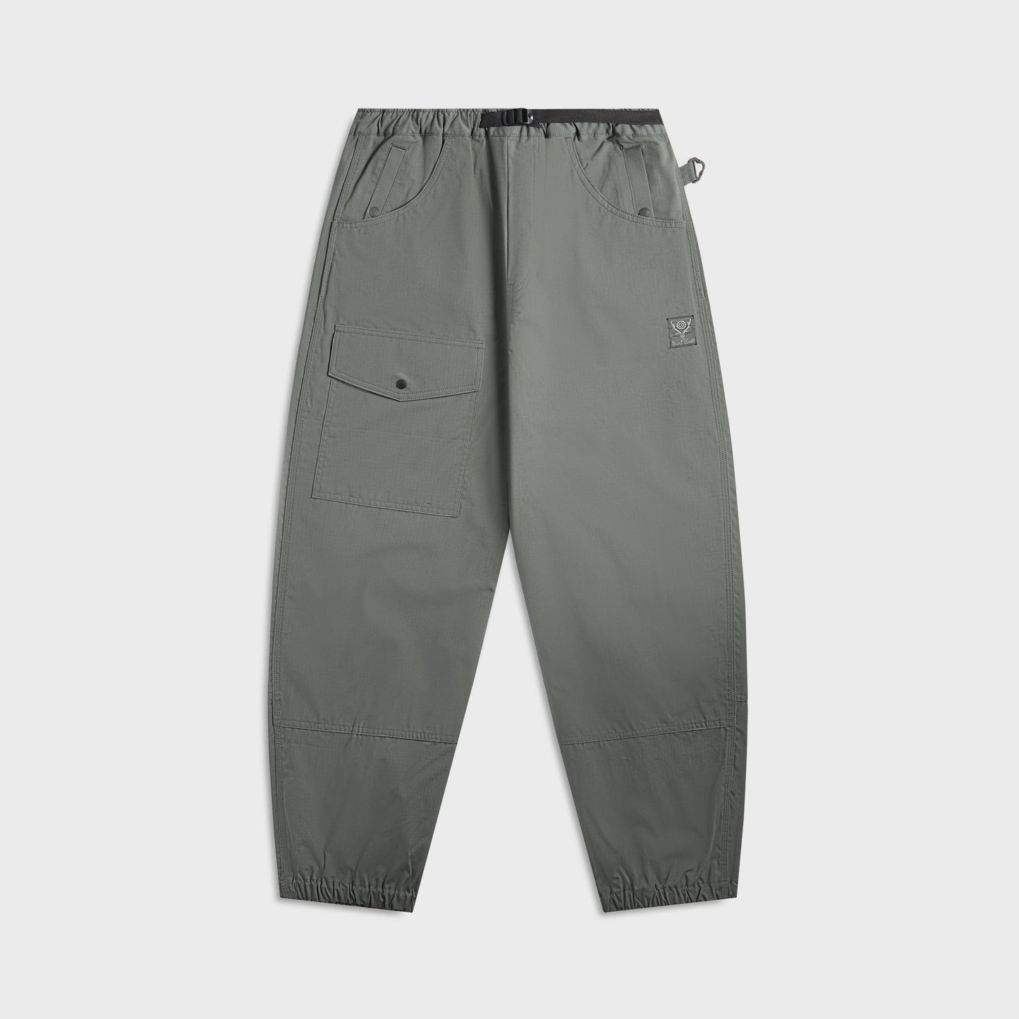 Men Kith South2 West8 Belted Utility C/MO Pant - Grey