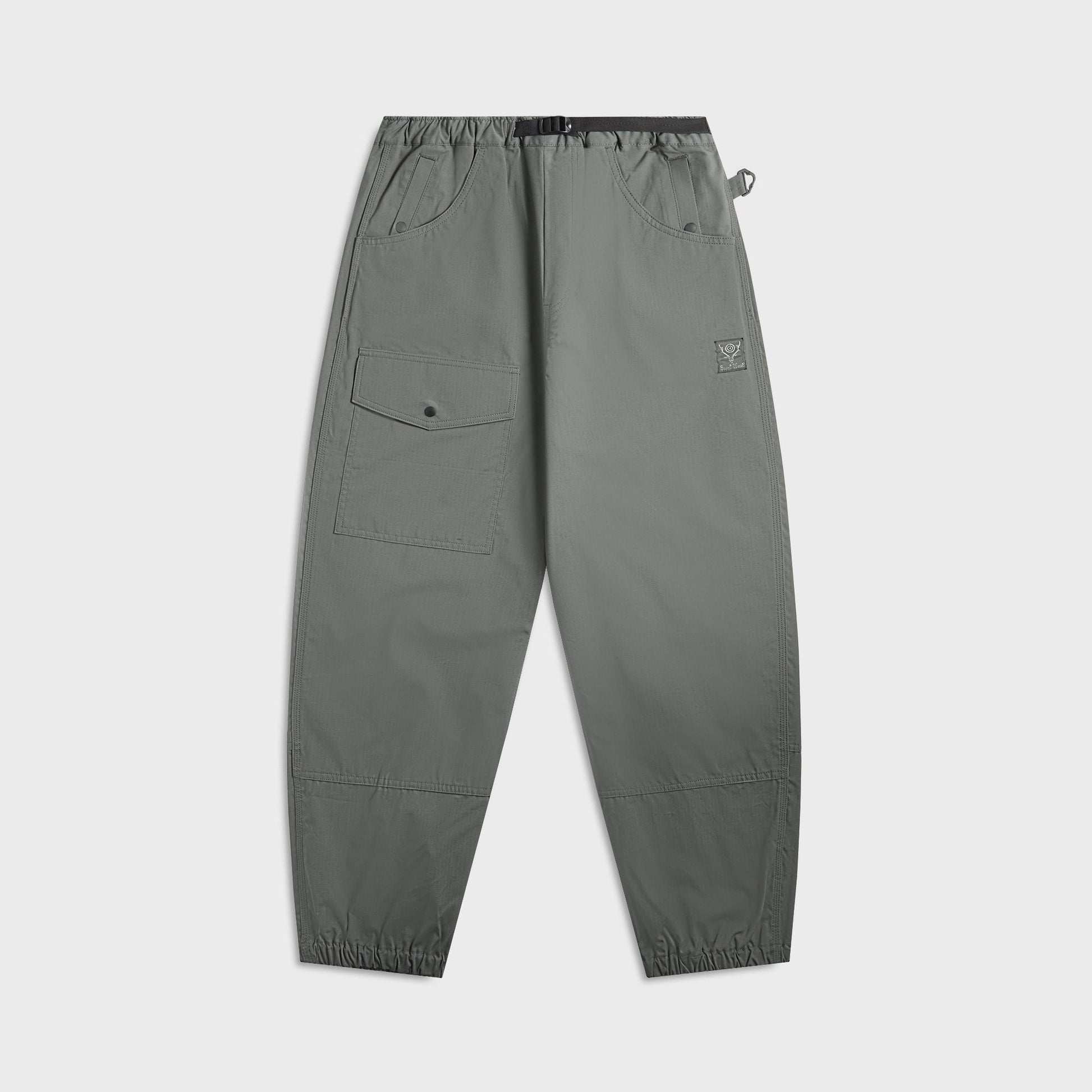 Men Kith South2 West8 Belted Utility C/MO Pant - Grey