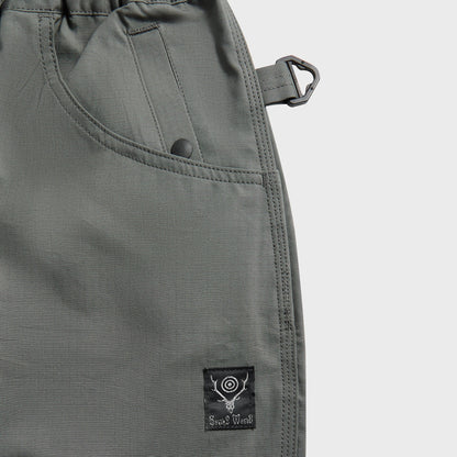 Men Kith South2 West8 Belted Utility C/MO Pant - Grey
