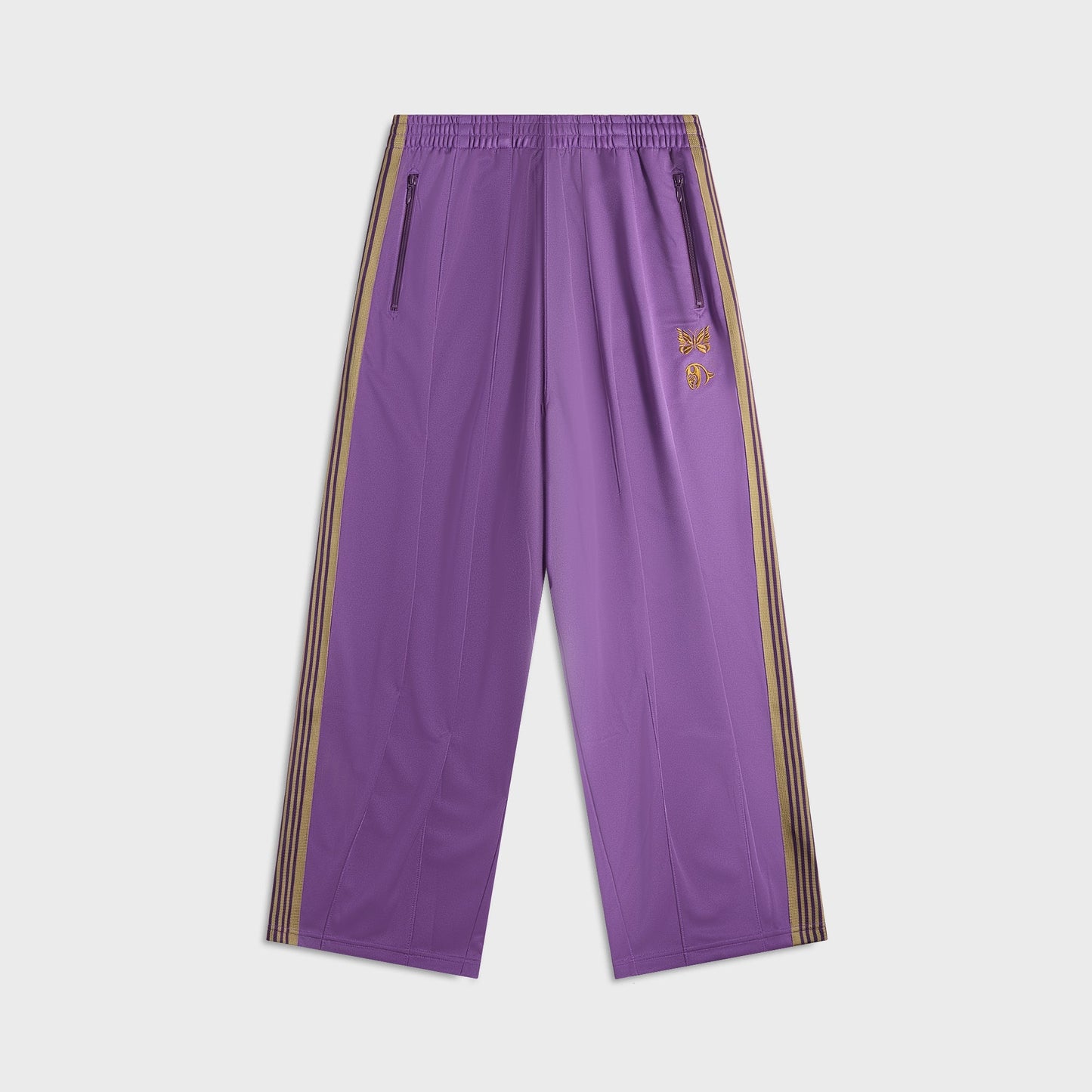 Men Kith Needles x Kae Tanaka Poly Smooth H.D. Track Pant - Purple