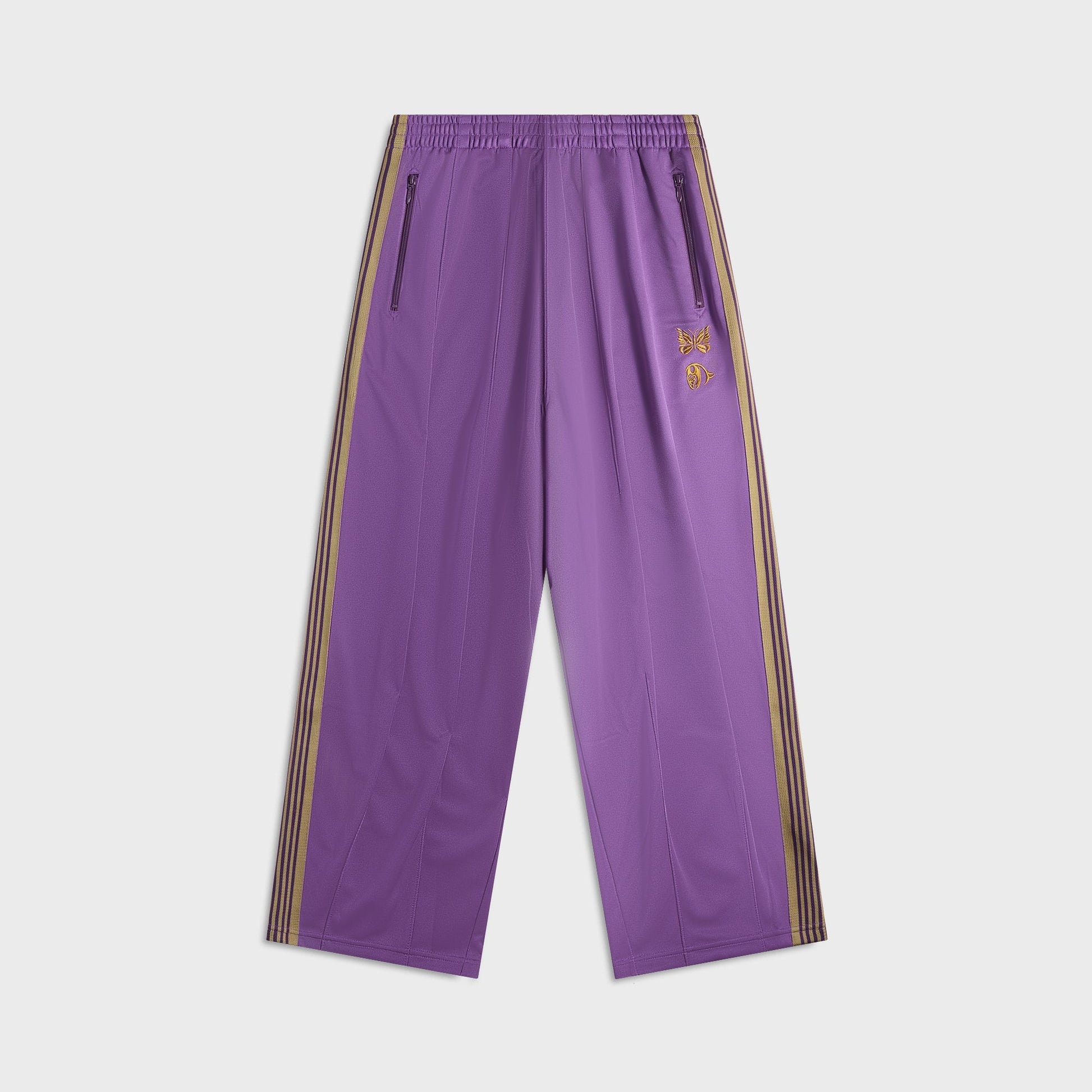 Men Kith Needles x Kae Tanaka Poly Smooth H.D. Track Pant - Purple