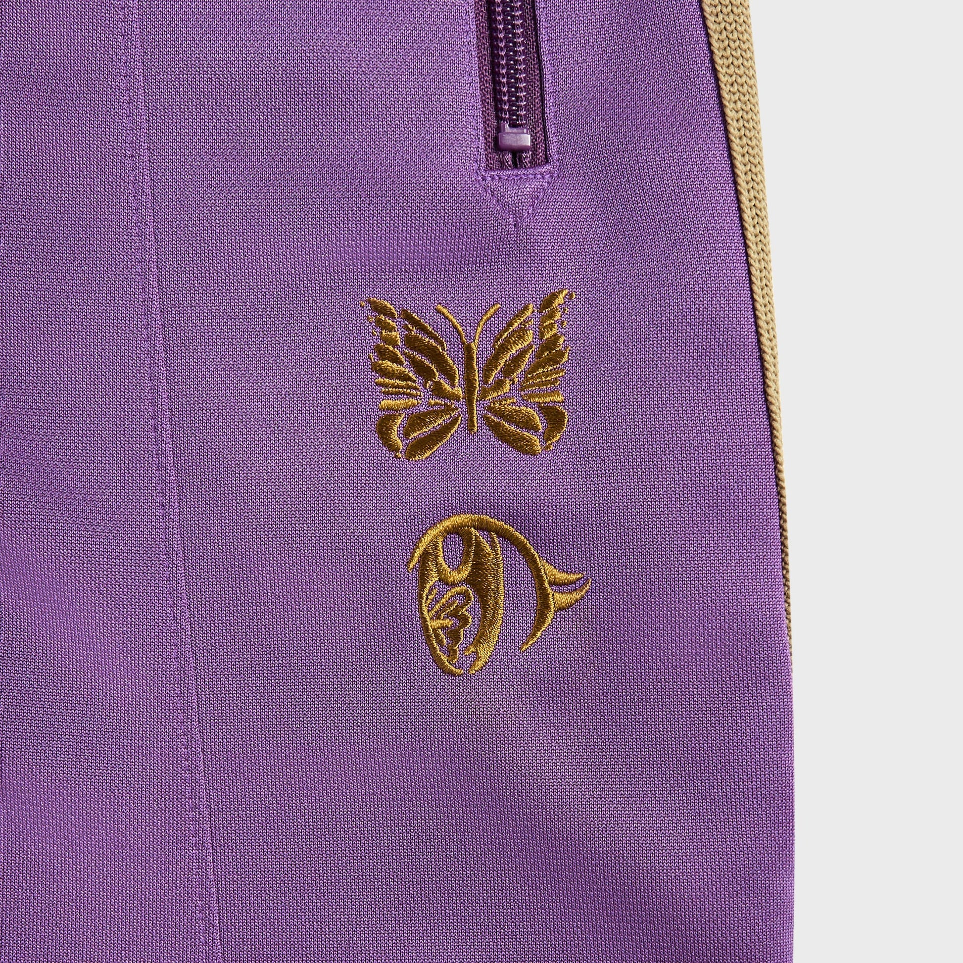 Men Kith Needles x Kae Tanaka Poly Smooth H.D. Track Pant - Purple