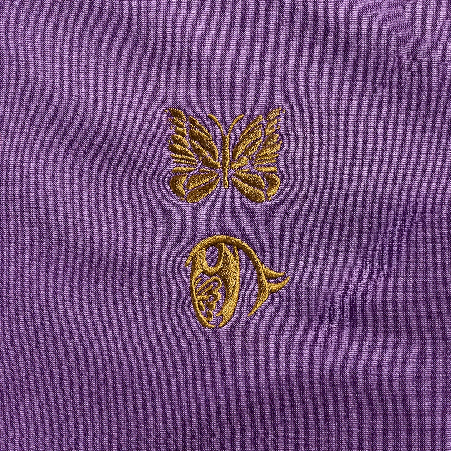 Men Kith Needles x Kae Tanaka Poly Smooth Track Jacket - Purple