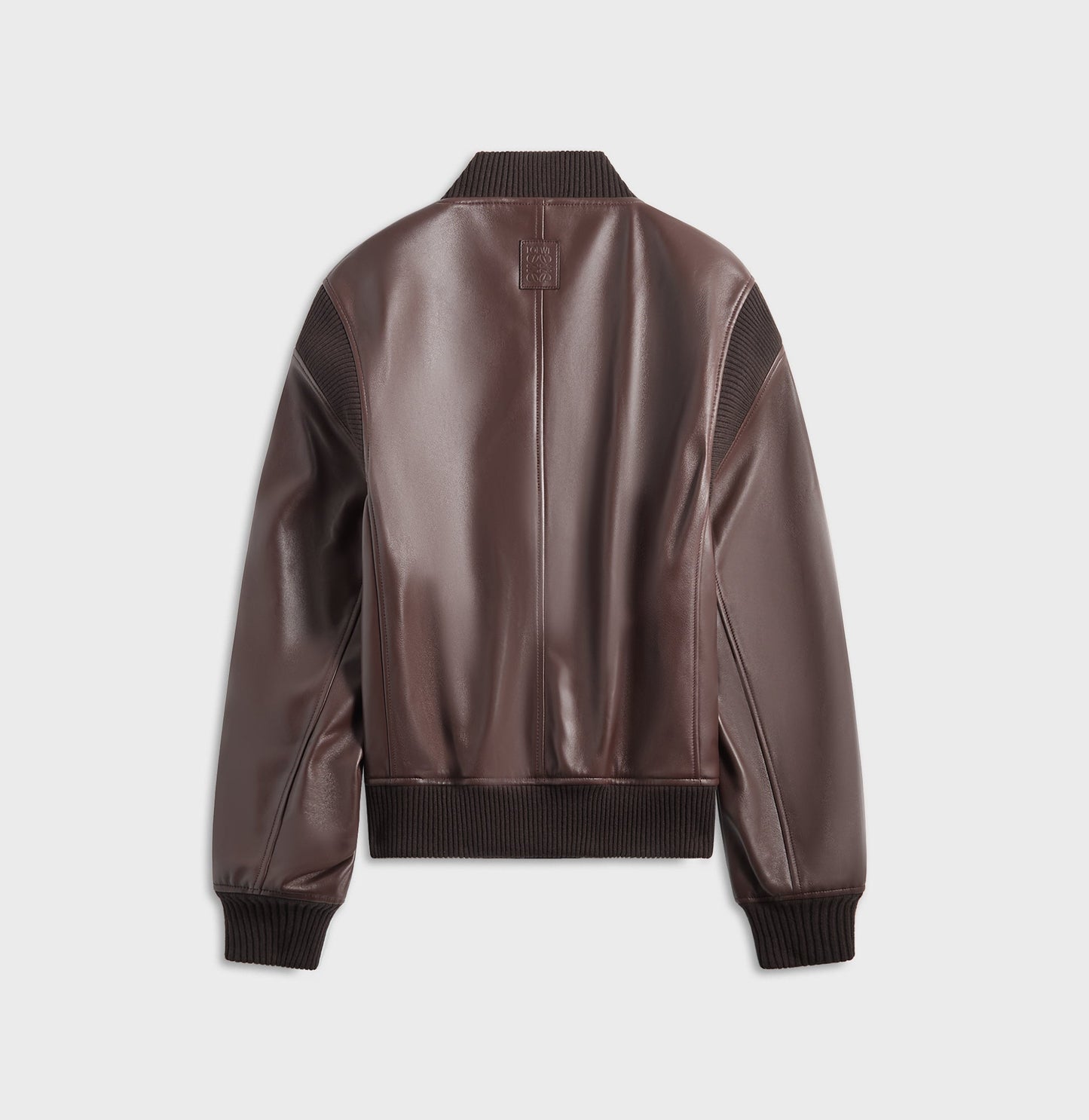 Men Kith Loewe Bomber Jacket - Chocolate Brown