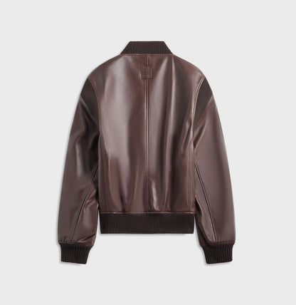 Men Kith Loewe Bomber Jacket - Chocolate Brown