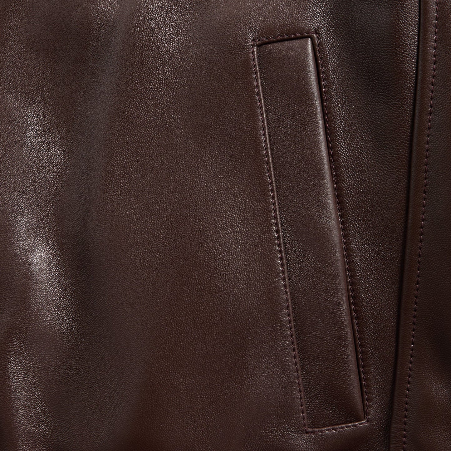 Men Kith Loewe Bomber Jacket - Chocolate Brown