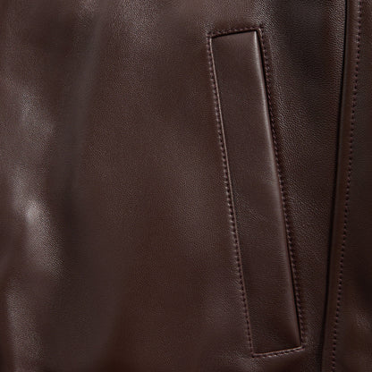 Men Kith Loewe Bomber Jacket - Chocolate Brown