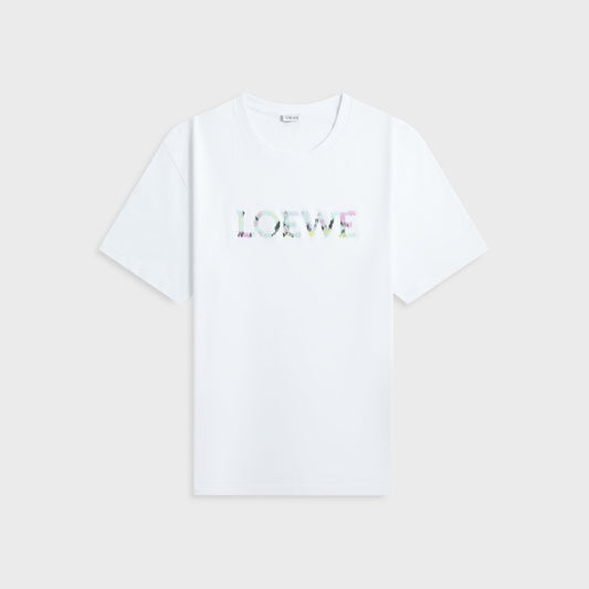Men Kith Loewe Relaxed Fit Tee - White