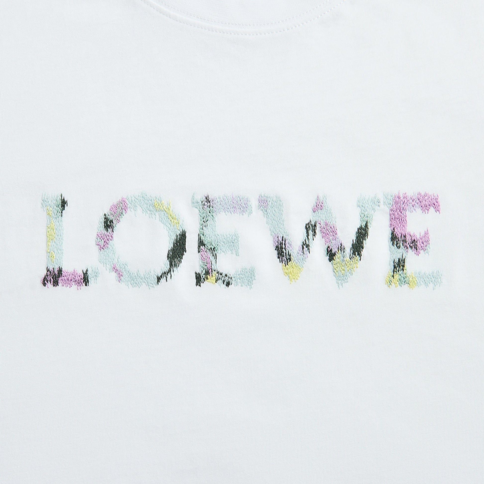 Men Kith Loewe Relaxed Fit Tee - White