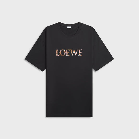 Men Kith Loewe Relaxed Fit Tee - Black