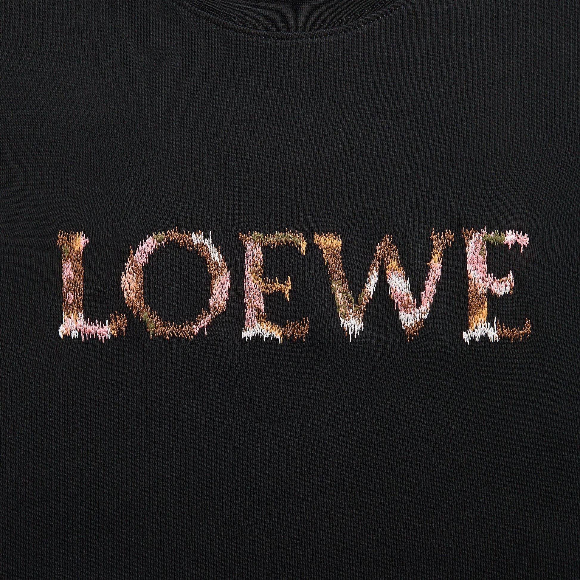 Men Kith Loewe Relaxed Fit Tee - Black