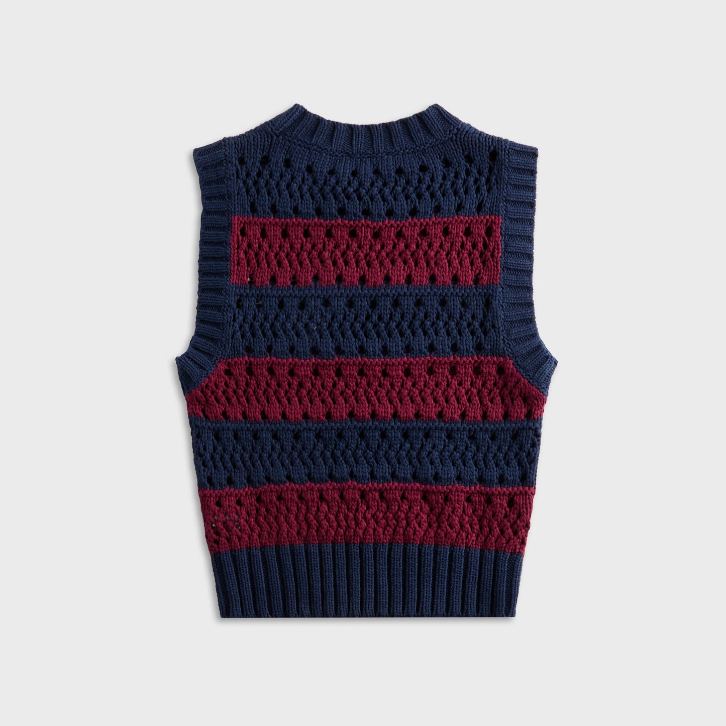 Women Kith Ganni Cotton Mix Striped Vest - Multicolor