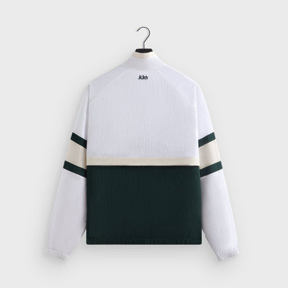 Men Kith Kith for Wilson Dobby Track Jacket - White