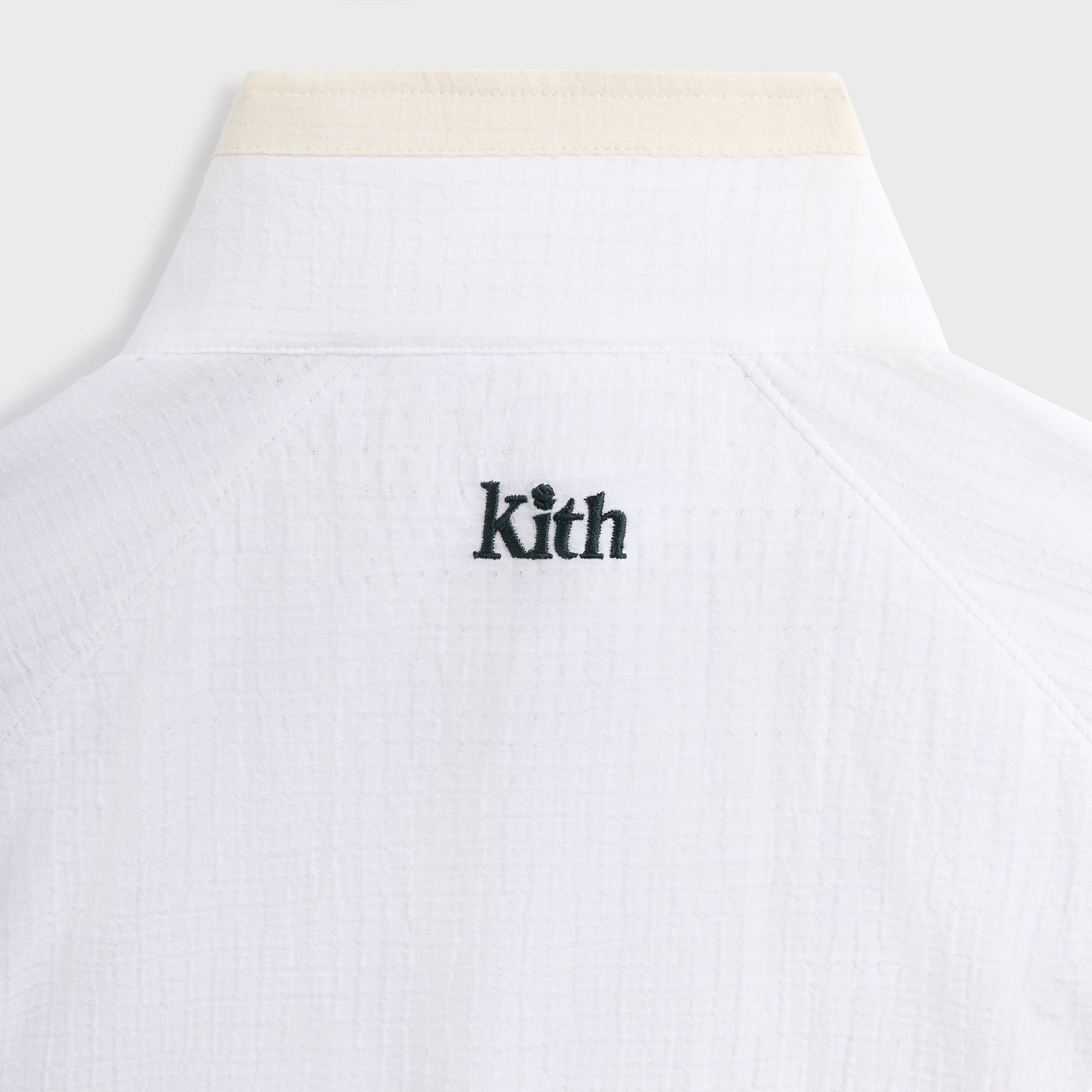 Men Kith Kith for Wilson Dobby Track Jacket - White