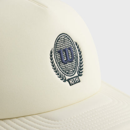 Women Kith Kith for Wilson Polyfoam Nolan Trucker Hat - Sandrift