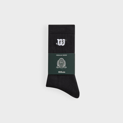 Men|Women Kith Kith for Wilson Logo Crew Socks - Black