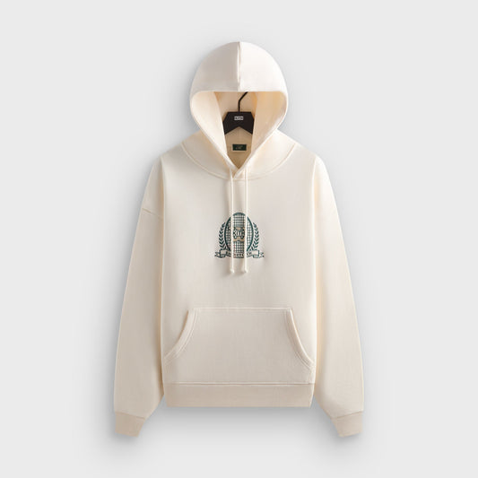 Men Kith Kith for Wilson Crest Nelson Hoodie - Sandrift