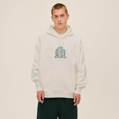 Men Kith Kith for Wilson Crest Nelson Hoodie - Sandrift