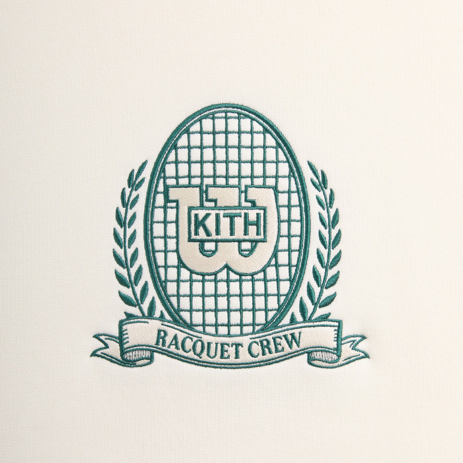 Men Kith Kith for Wilson Crest Nelson Hoodie - Sandrift