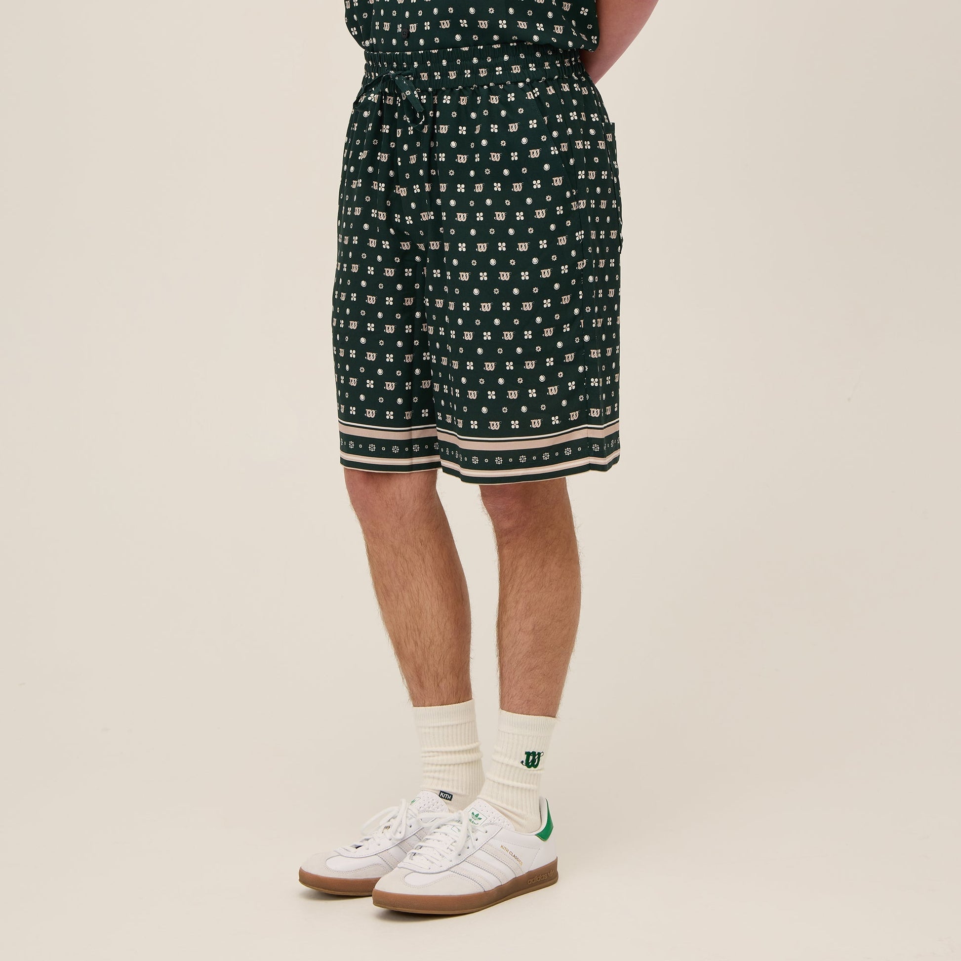 Men Kith Kith for Wilson Silk Lyocell Lewis Short - Stadium
