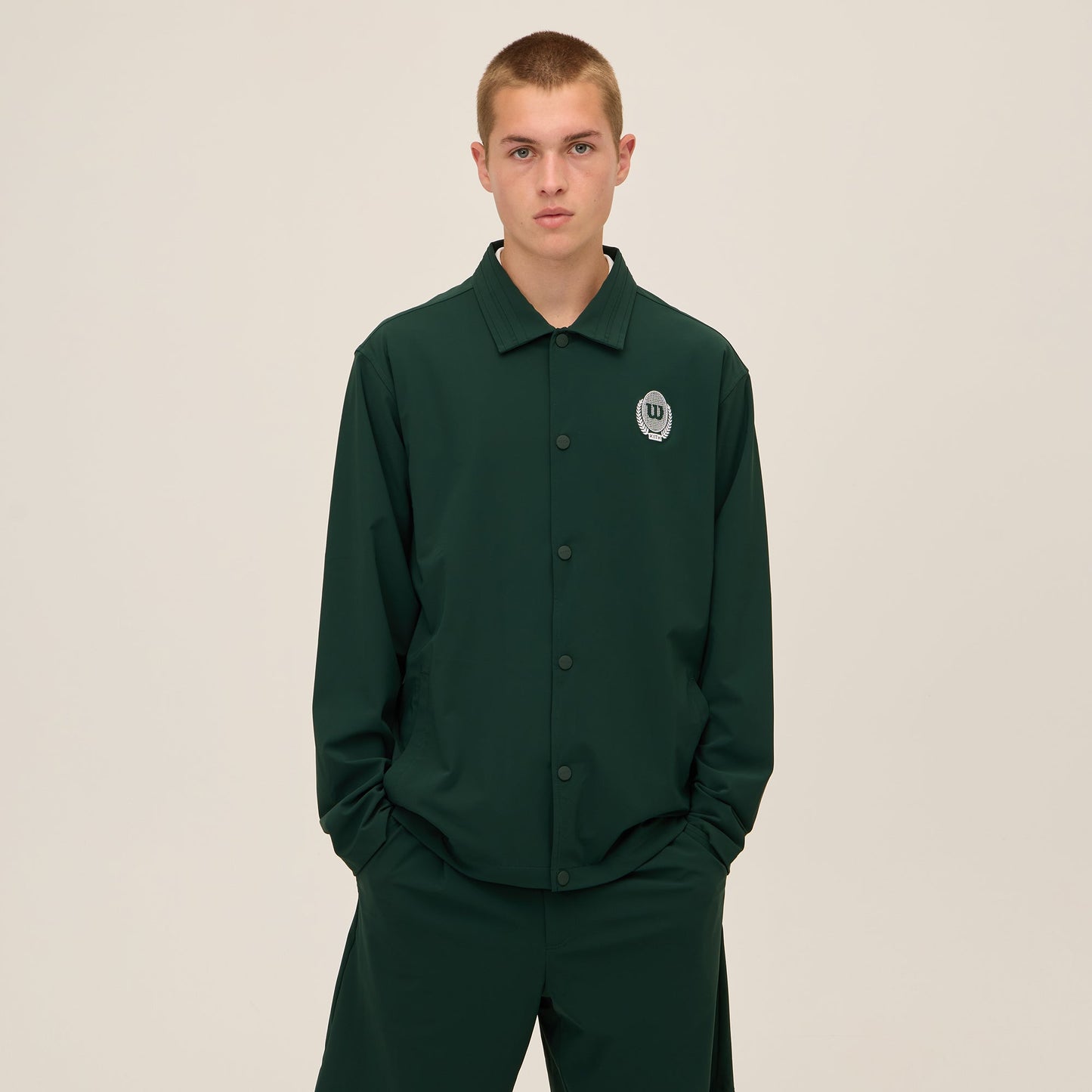 Men Kith Kith for Wilson Coaches Jacket - Stadium