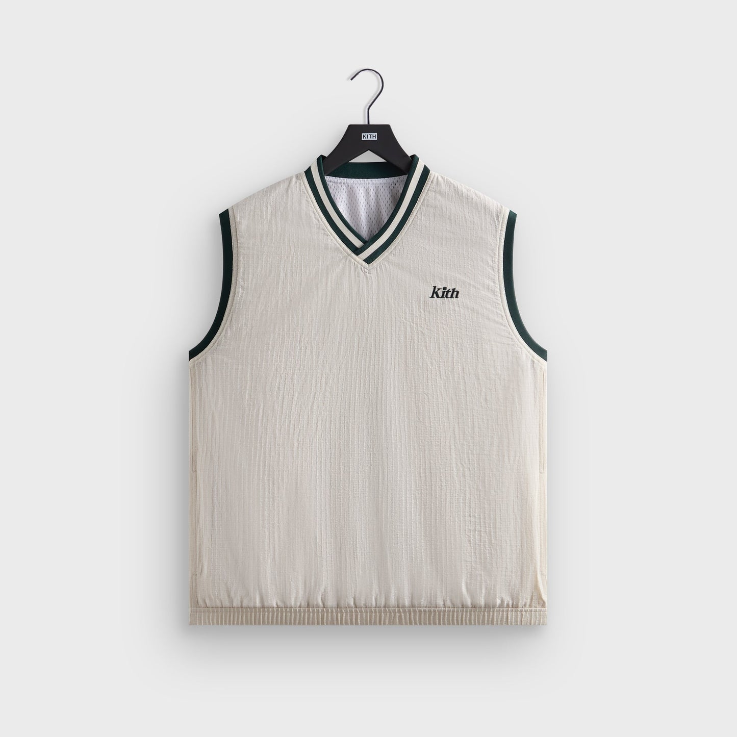 Men Kith Kith for Wilson Dobby Reversible Vest - Sandrift