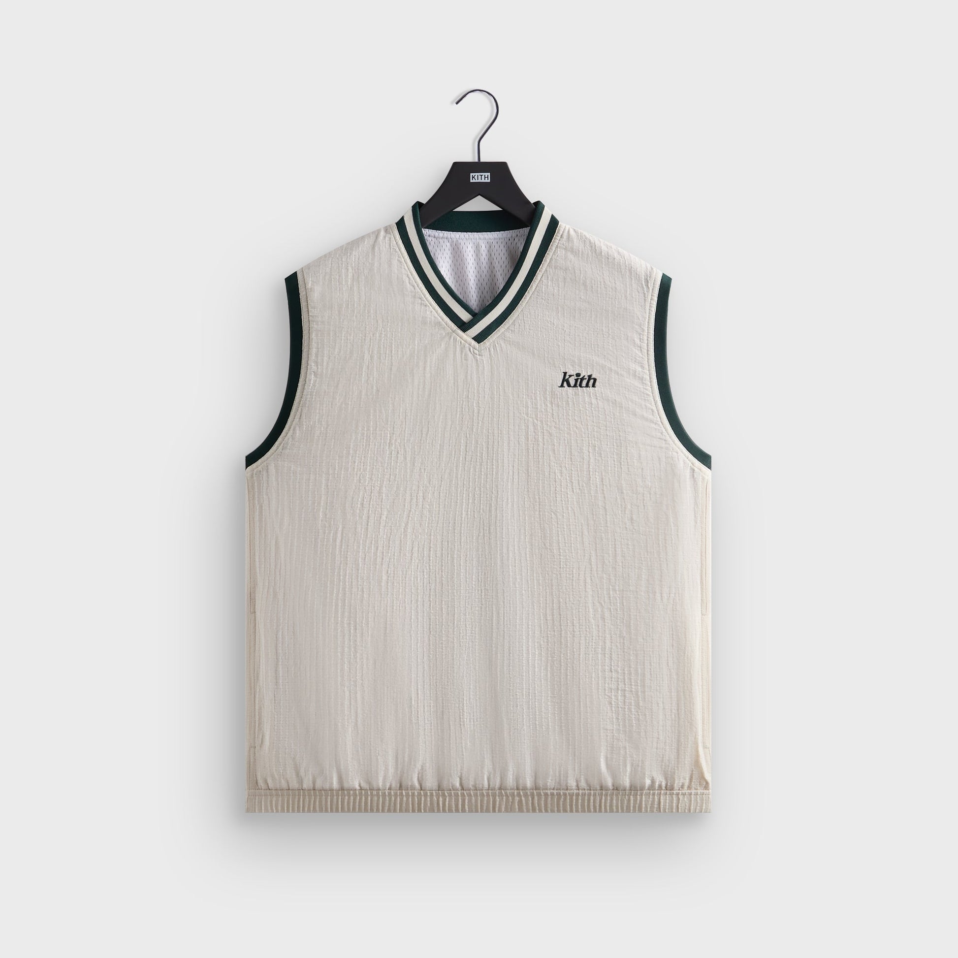 Men Kith Kith for Wilson Dobby Reversible Vest - Sandrift