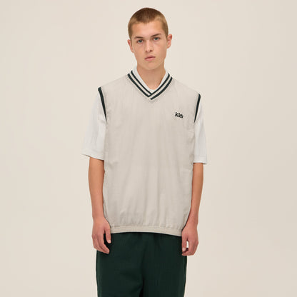 Men Kith Kith for Wilson Dobby Reversible Vest - Sandrift