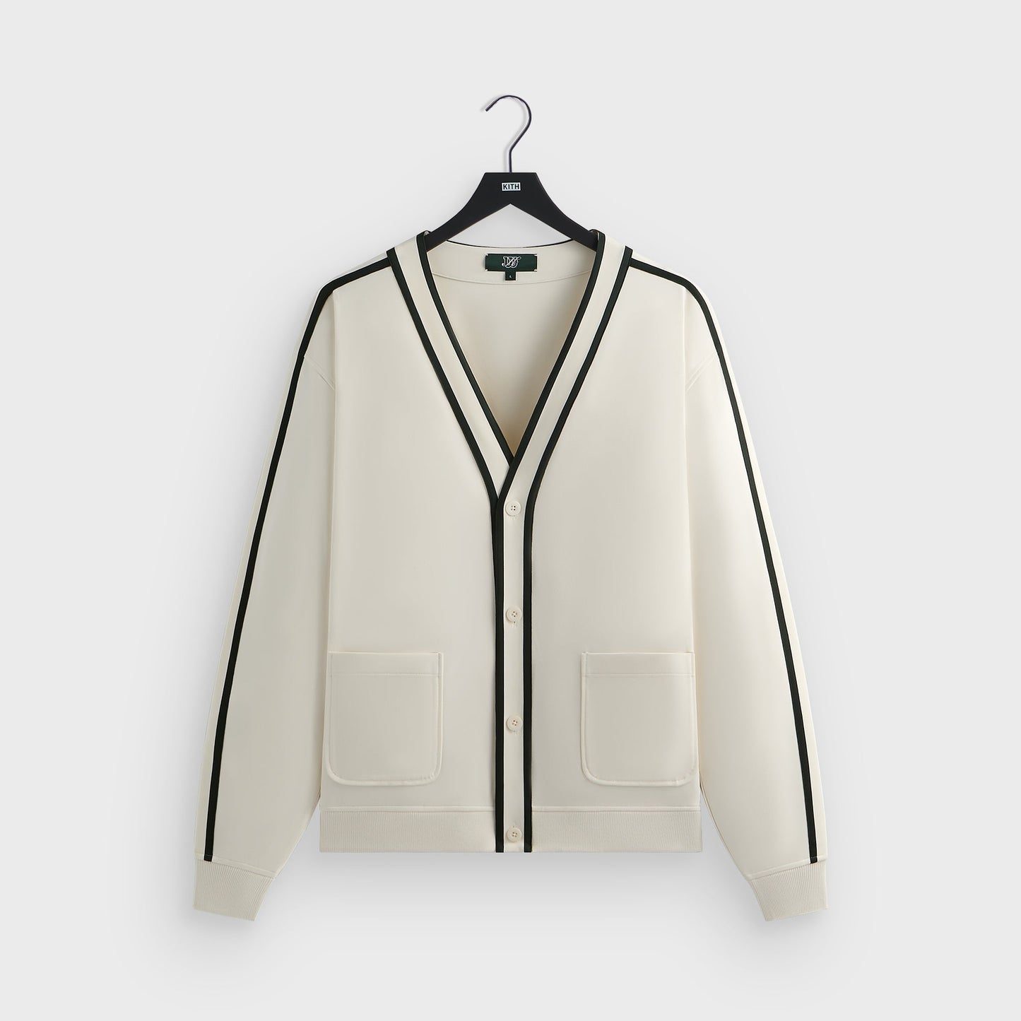Men Kith Kith for Wilson Track Cardigan - Sandrift
