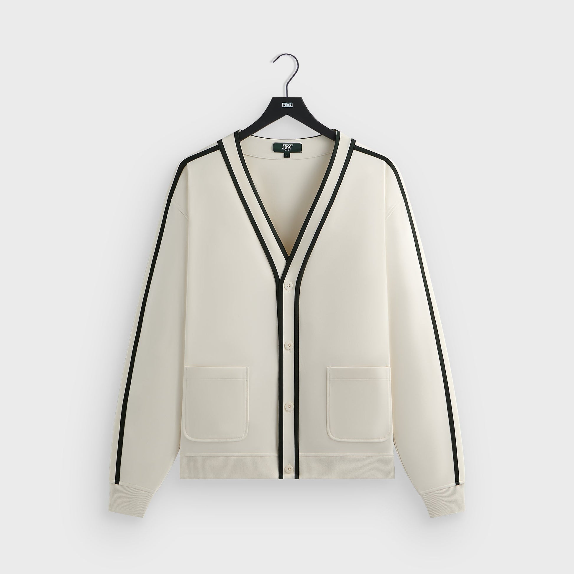Men Kith Kith for Wilson Track Cardigan - Sandrift