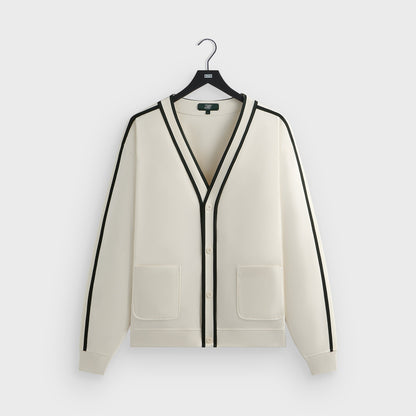 Men Kith Kith for Wilson Track Cardigan - Sandrift
