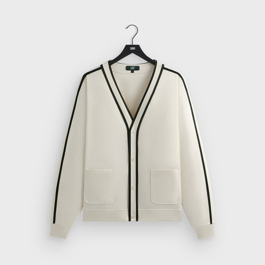 Men Kith Kith for Wilson Track Cardigan - Sandrift
