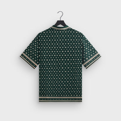 Men Kith Kith for Wilson Silk Lyocell Thompson Camp Collar Shirt - Stadium
