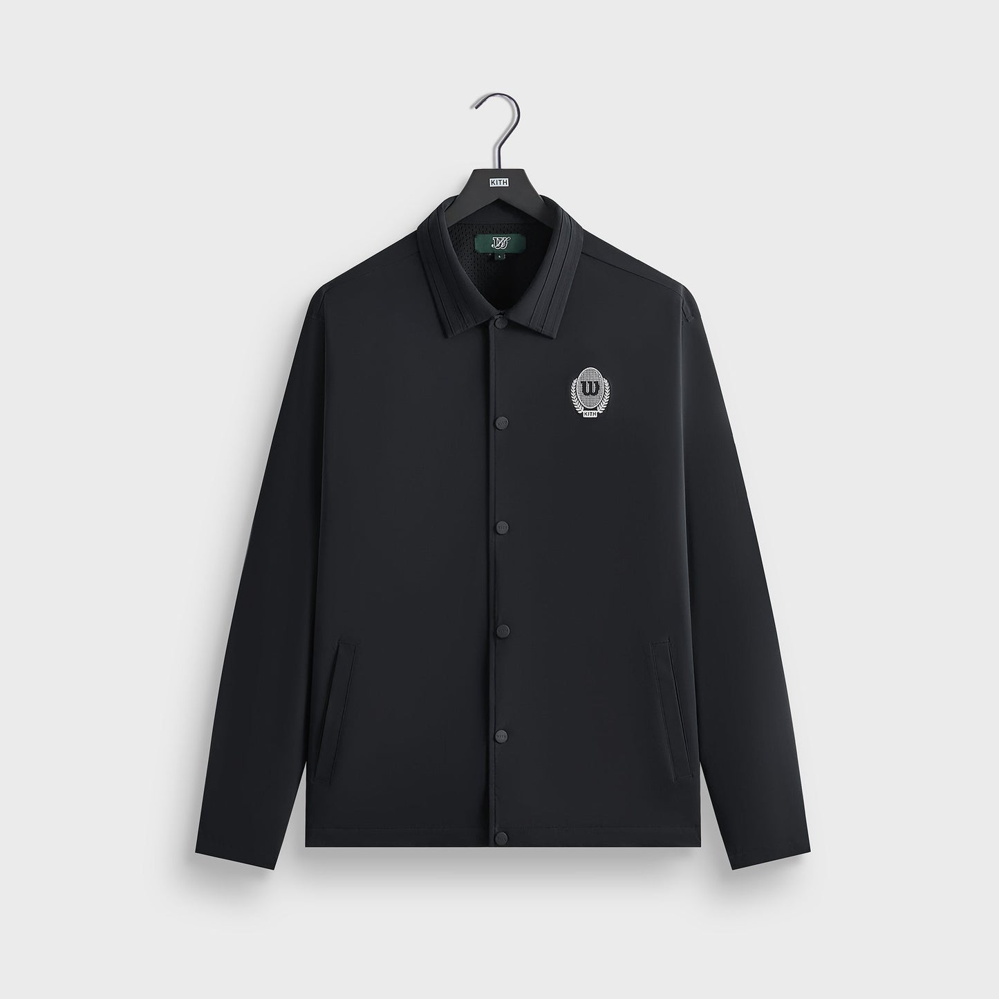 Men Kith Kith for Wilson Coaches Jacket - Black