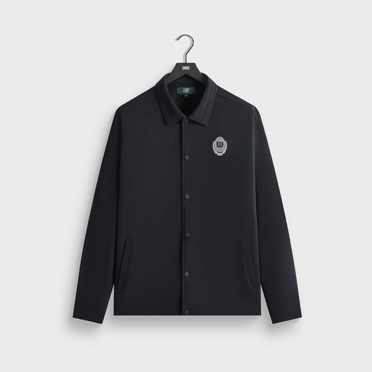 Men Kith Kith for Wilson Coaches Jacket - Black