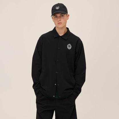 Men Kith Kith for Wilson Coaches Jacket - Black