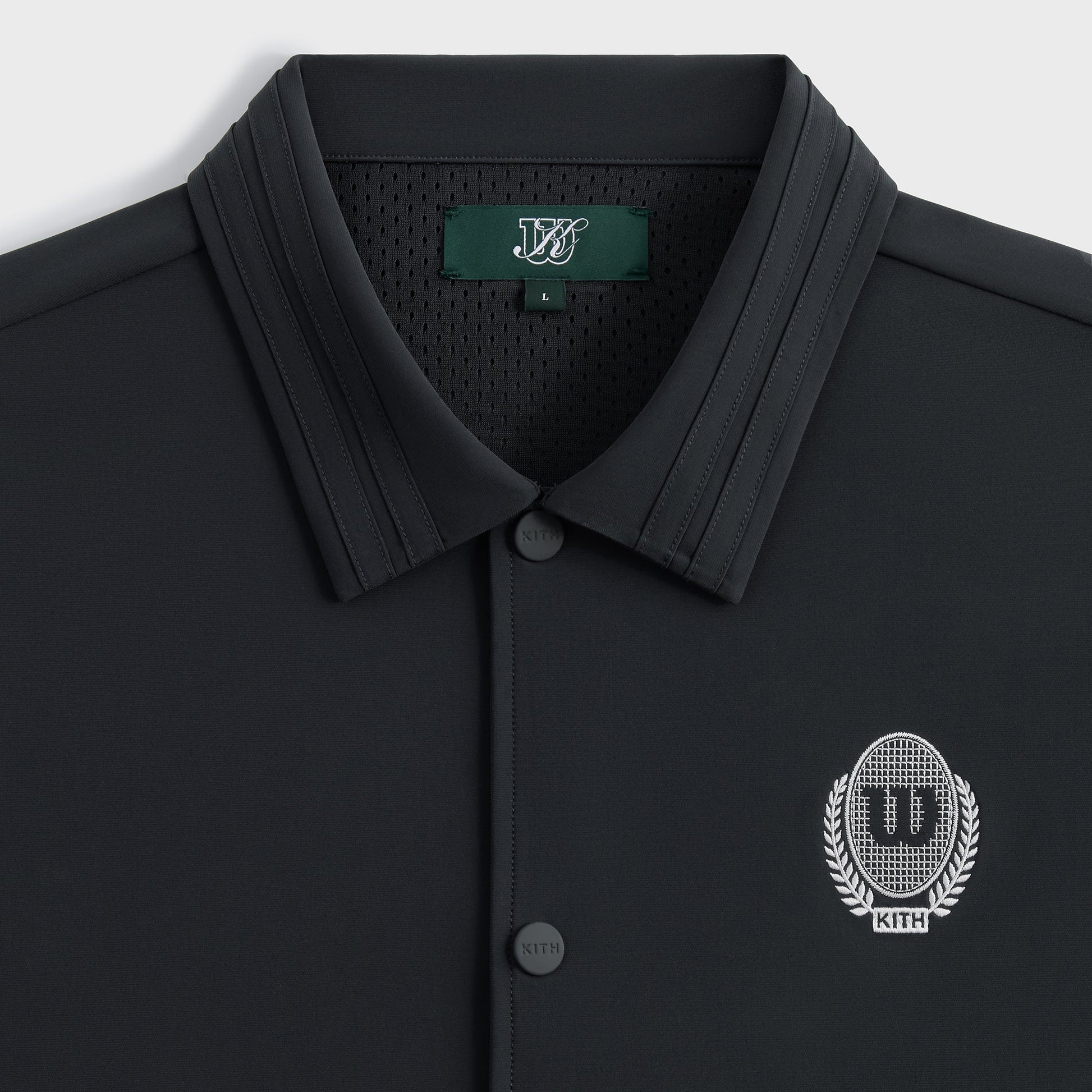 Men Kith Kith for Wilson Coaches Jacket - Black