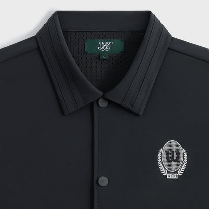 Men Kith Kith for Wilson Coaches Jacket - Black