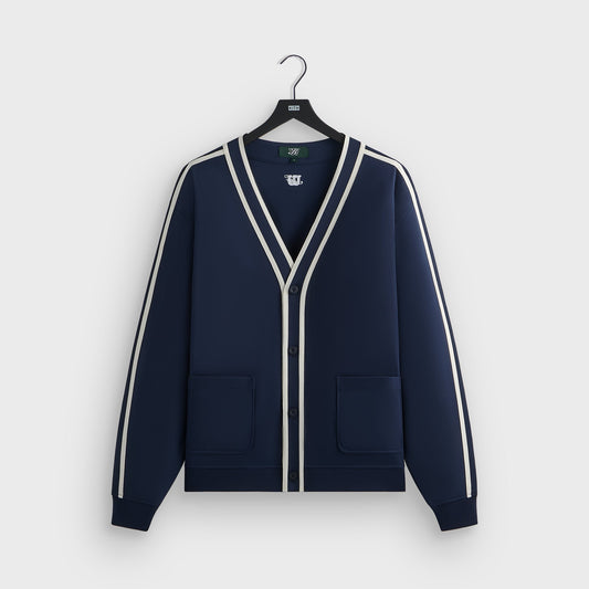 Men Kith Kith for Wilson Track Cardigan - Nocturnal