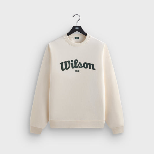 Men Kith Kith for Wilson Nelson Crewneck - Sandrift