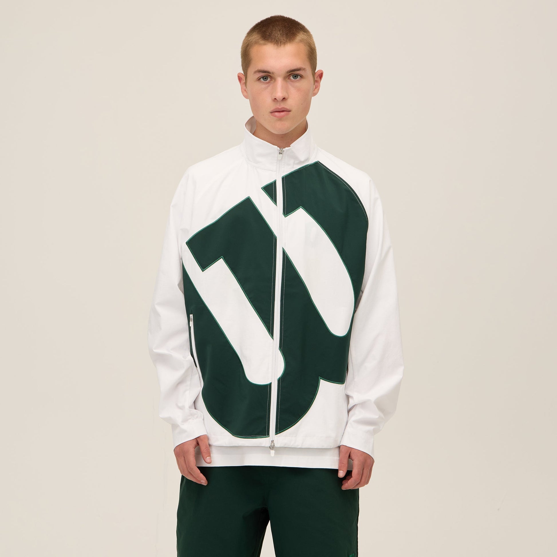 Men Kith Kith for Wilson Track Jacket - White