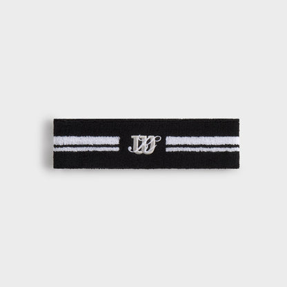 Women Kith Kith for Wilson Terry Stripe Headband - Black