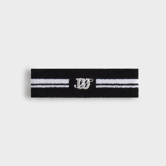 Women Kith Kith for Wilson Terry Stripe Headband - Black