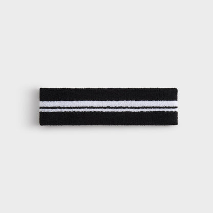 Women Kith Kith for Wilson Terry Stripe Headband - Black