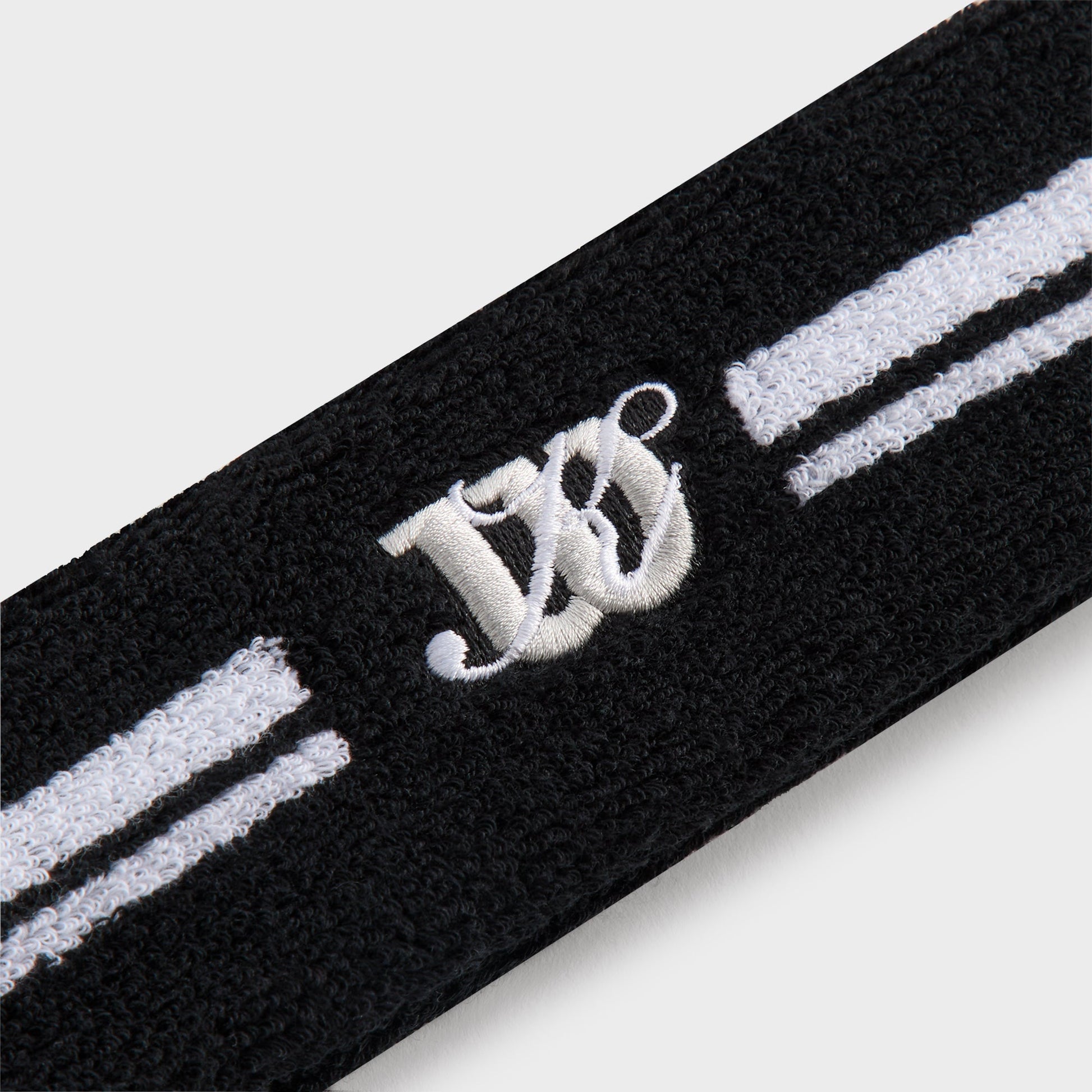 Women Kith Kith for Wilson Terry Stripe Headband - Black