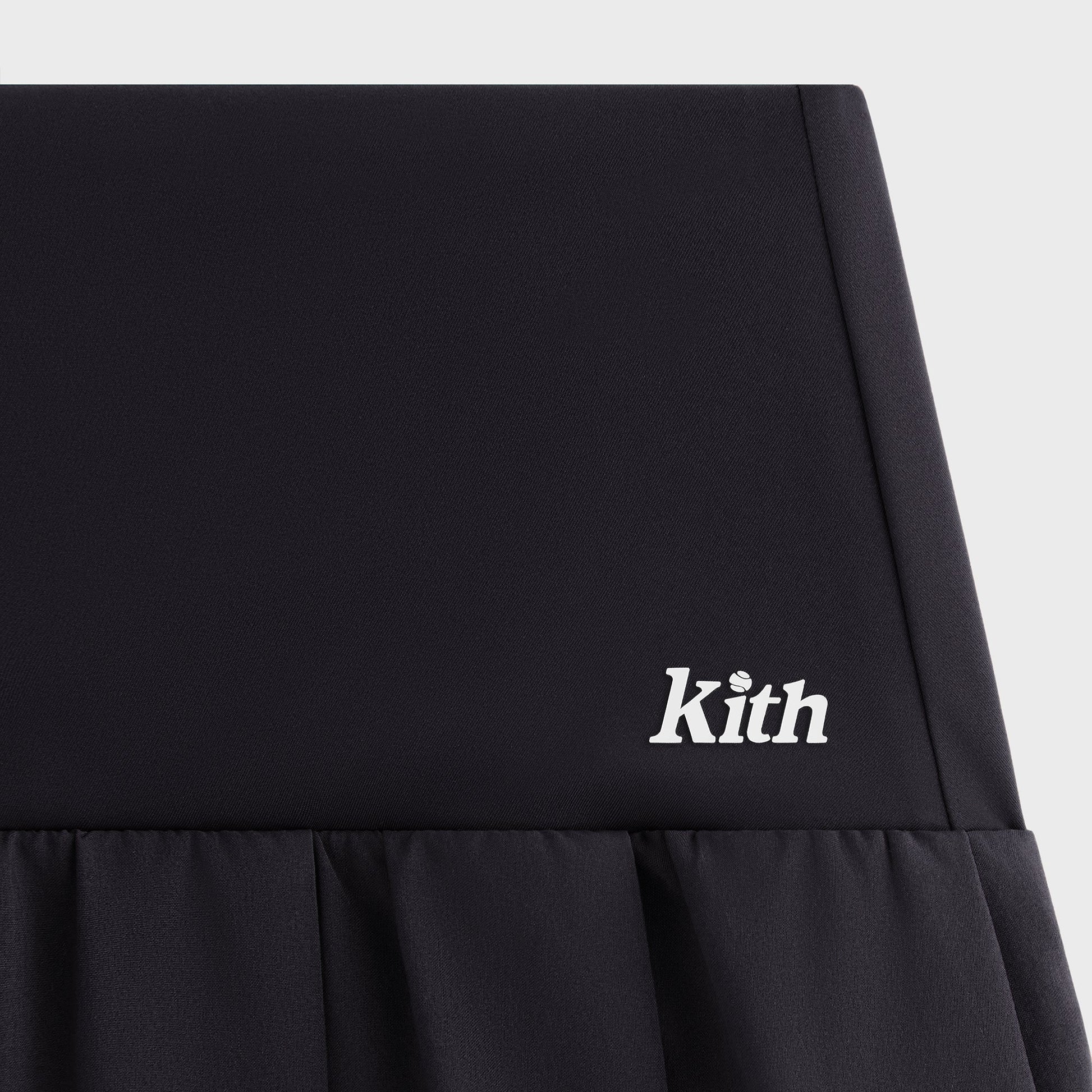 Women Kith Kith Women for Wilson Eastside Tennis Skirt Light - Black