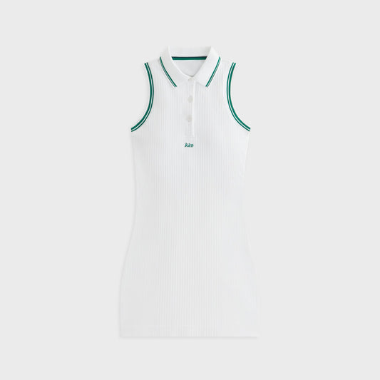 Women Kith Kith Women for Wilson Seamless Polo Dress - White