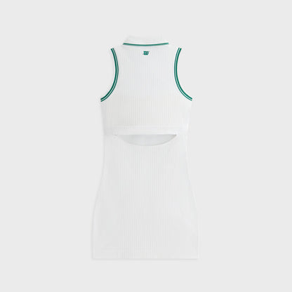 Women Kith Kith Women for Wilson Seamless Polo Dress - White