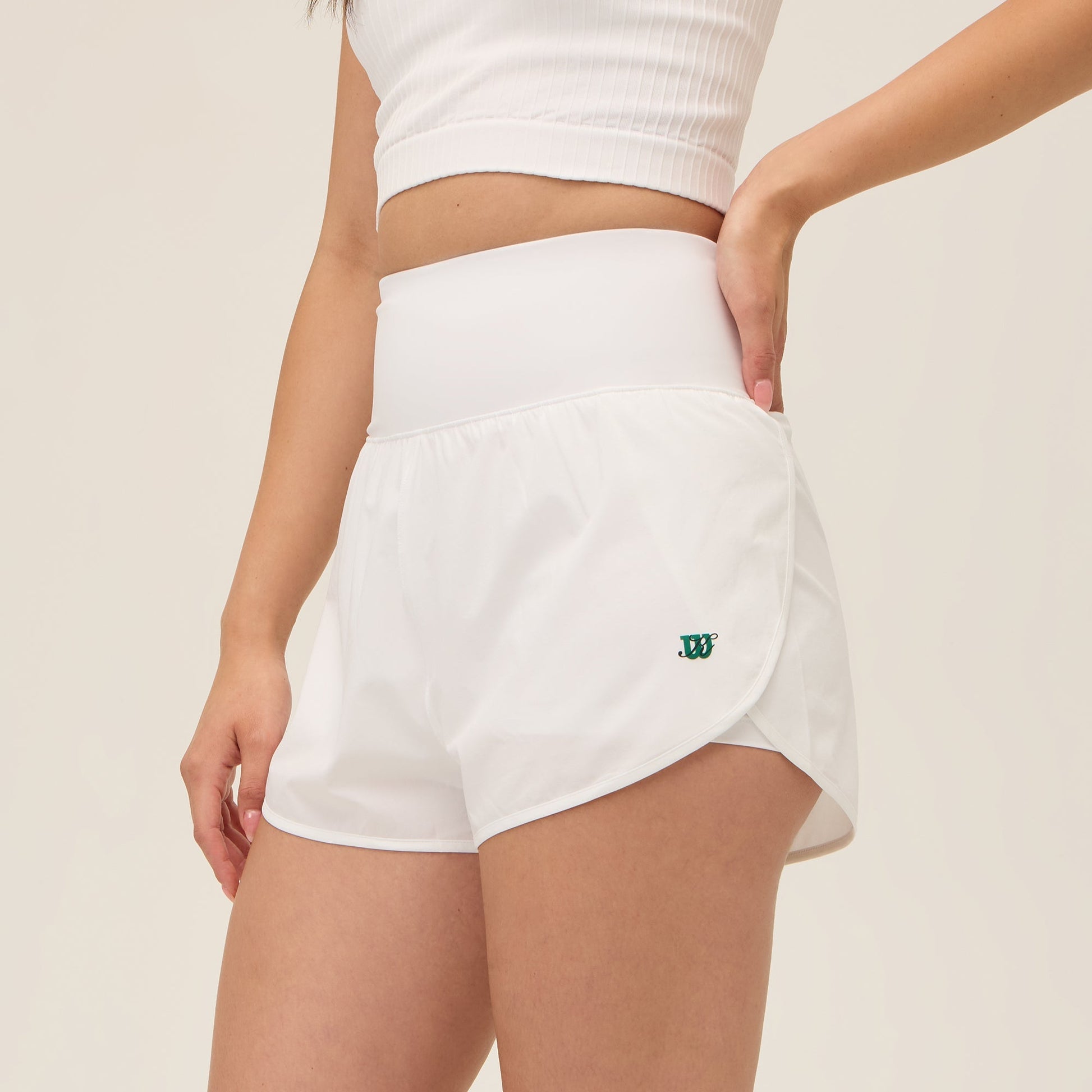 Women Kith Kith Women for Wilson Split Court Short - White