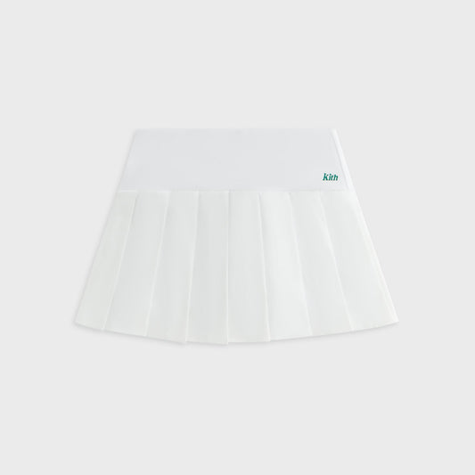 Women Kith Kith Women for Wilson Eastside Tennis Skirt Light - White